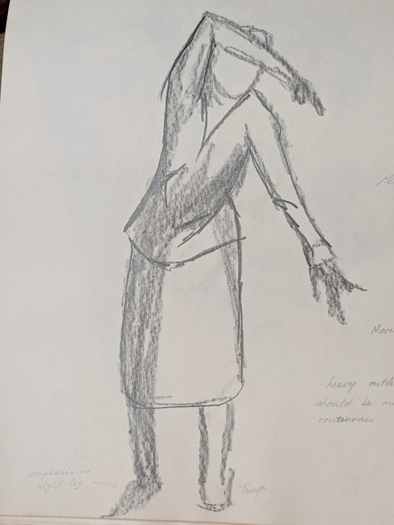 Dancing Sketch | Sandra Burns Art