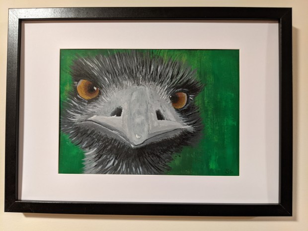 Eddie The Emu | Sandra Burns Art