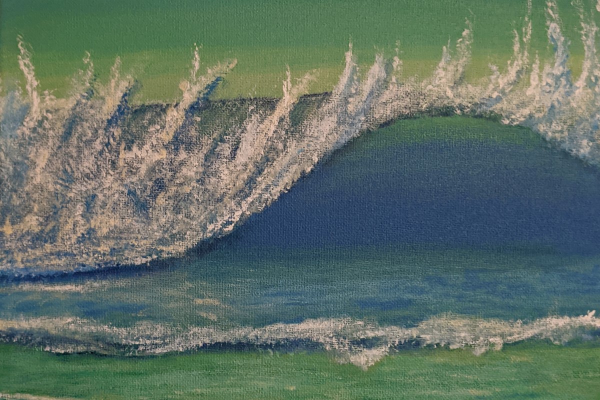 At The Beach | Sandra Burns Art