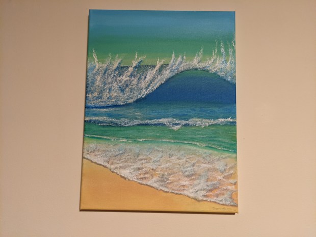 At The Beach | Sandra Burns Art