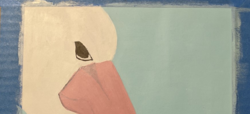 pelican work in progress | Sandra Burns Art