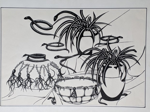 Sea Creatures Surrealism | Sandra Burns Art