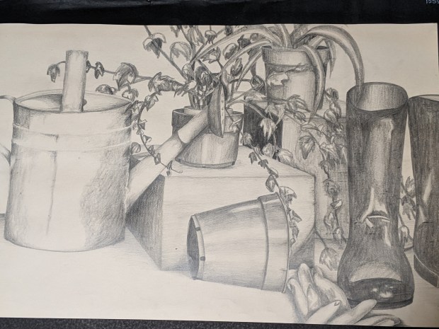 The Gardener | Sandra Burns Art