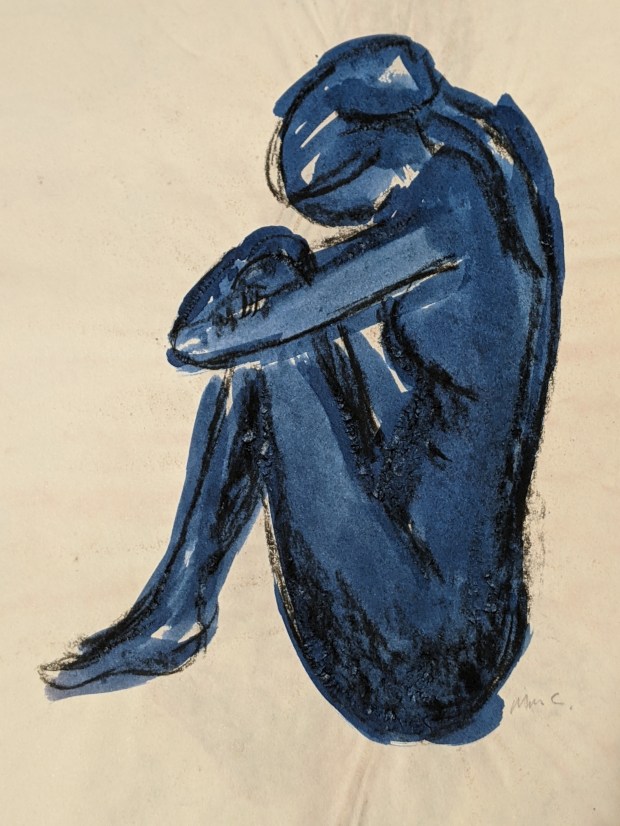 Sketchbook Project | Watercolour Yoga | Sandra Burns Art