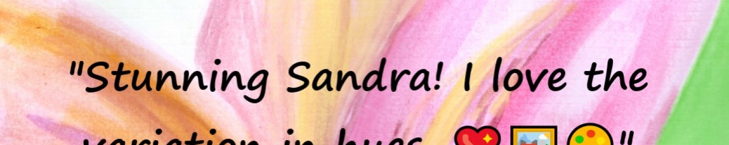 Abstract Watercolour Flower | Sandra Burns Art