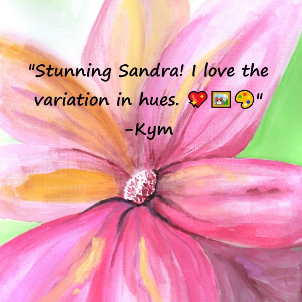 Abstract Watercolour Flower | Sandra Burns Art