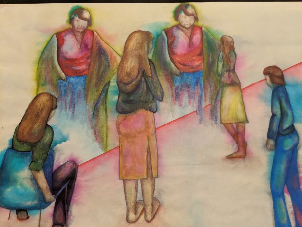 Wizard of Oz rehearsals | Sandra Burns Art