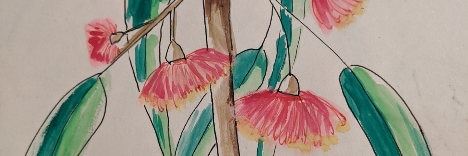 Dancing Tutus | Gum Tree Flowers | Sandra Burns ART