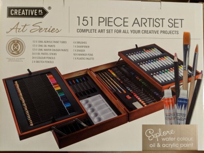 art paint box - Sandra Burns ART