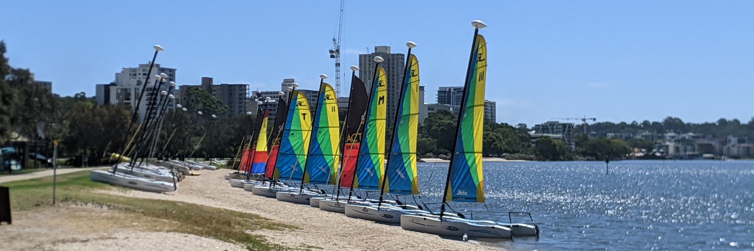 South Perth catamarans | Sandra Burns Photography