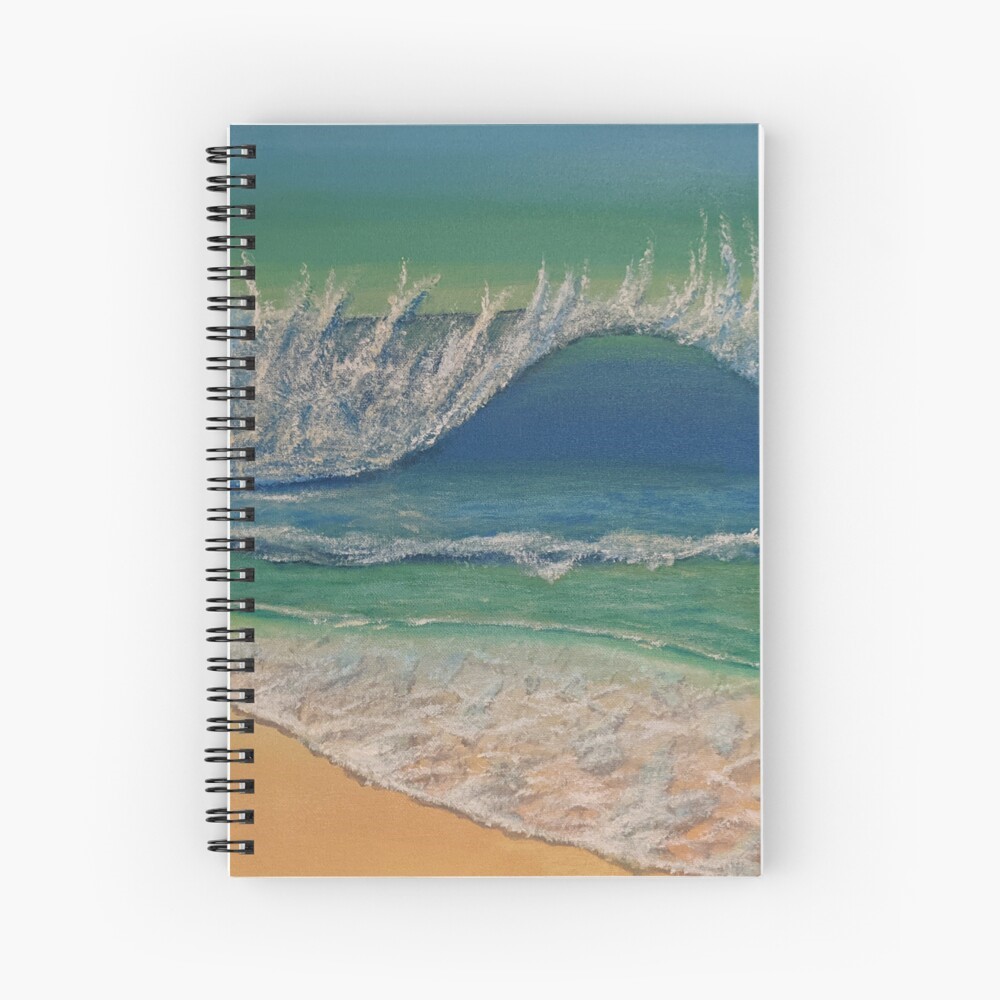 At The Beach spiral notebook - Sandra Burns ART
