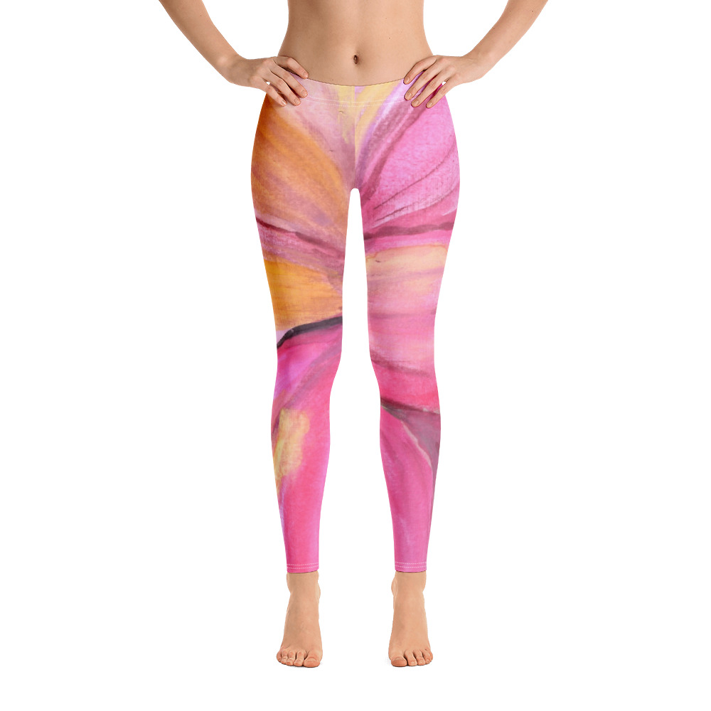 Blooming Delight leggings - Sandra Burns ART