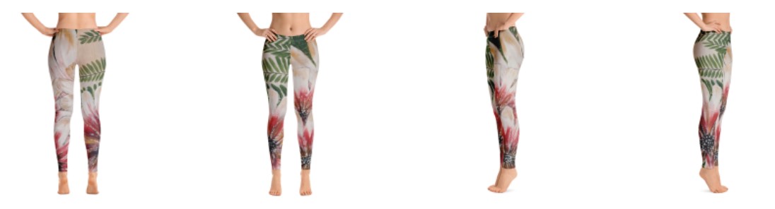 Flowers For You Leggings | Sandra Burns ART