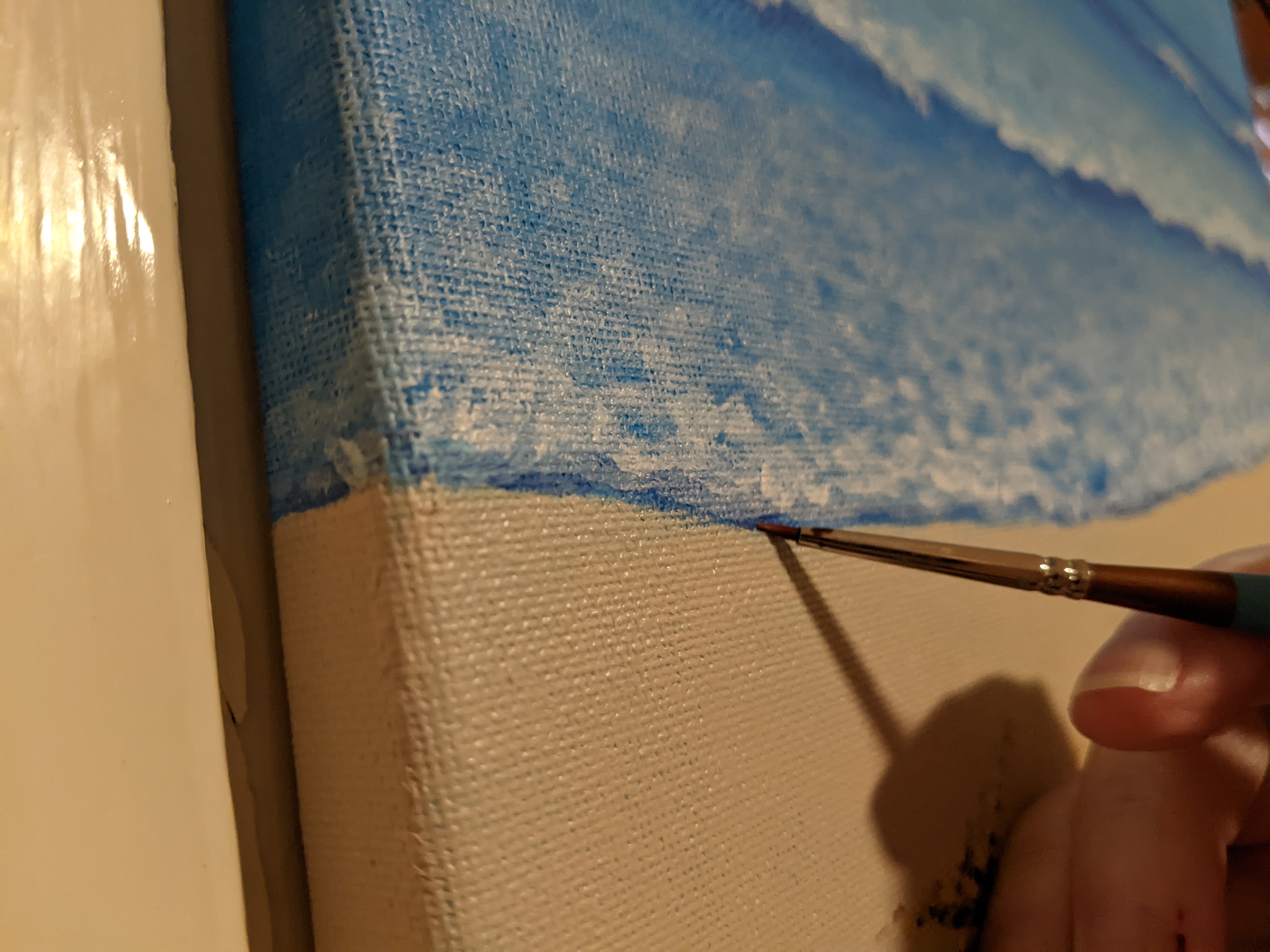 waves close-up - Sandra Burns ART