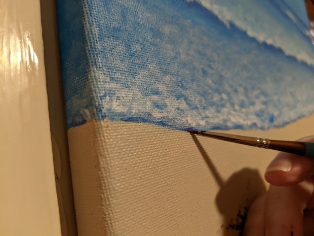 waves close-up - Sandra Burns ART