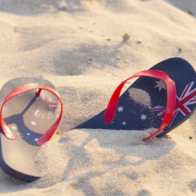 Happy Australia Day from Sandra Burns ART