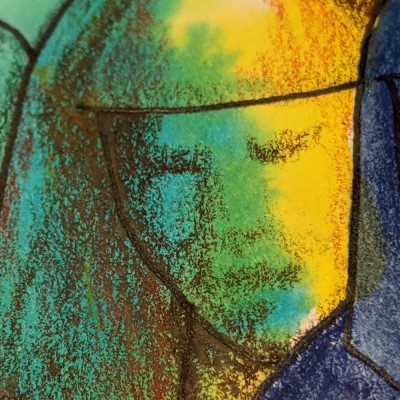 Turn Around - work in progress - Sandra Burns ART