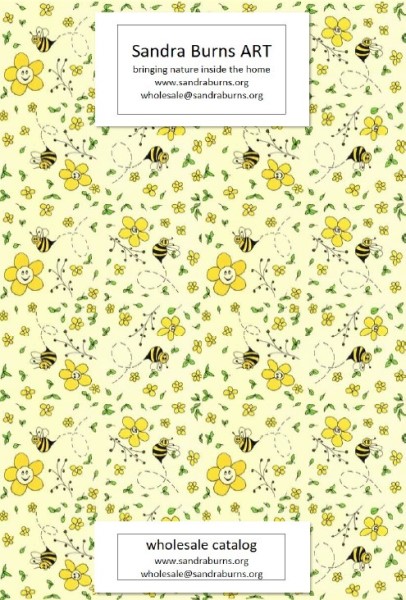 Sandra Burns ART Wholesale Catalog cover