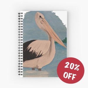 Notebook Club 202406 - Sandra Burns ART - Join the Notebook Club and get 20% discount on your monthly notebook, just by subscribing!