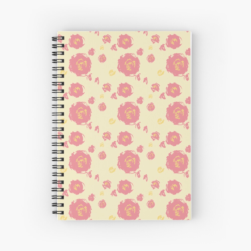 PICNIC JOY (PINK) spiral notebook by Sandra Burns ART