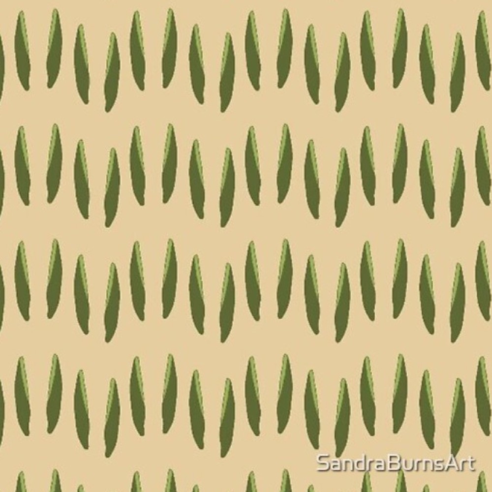 TULIP LEAF CREAM - by Sandra Burns ART