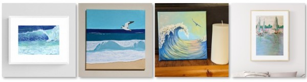 BEACH VIBES by Sandra Burns ART