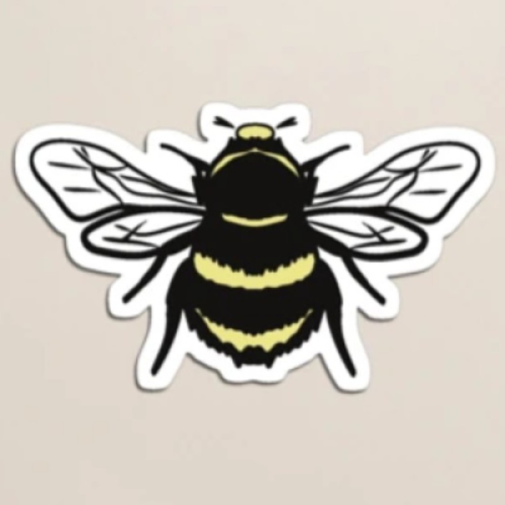 Bee magnet by Sandra Burns ART