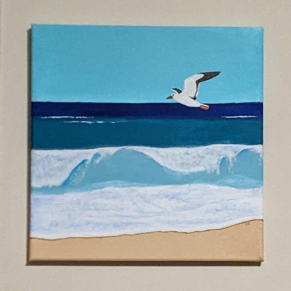 OCEAN VIBE by Sandra Burns ART