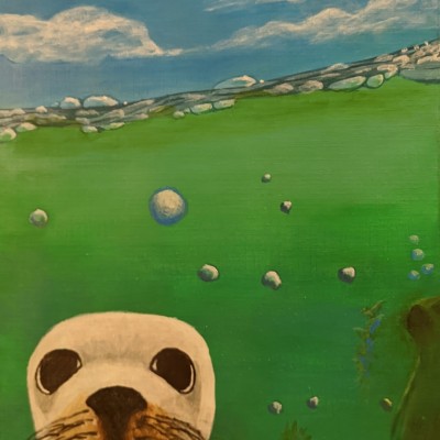 SALLY THE SEAL - by Sandra Burns ART