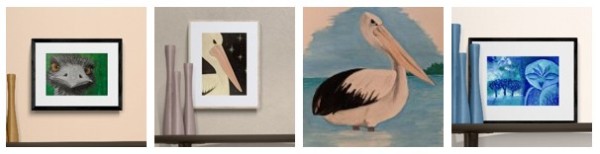 BEAUTIFUL BIRDS Collection by Sandra Burns ART