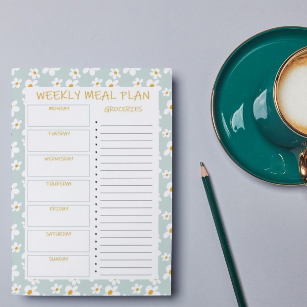 Daisy Weekly Meal Planner - Sandra Burns ART