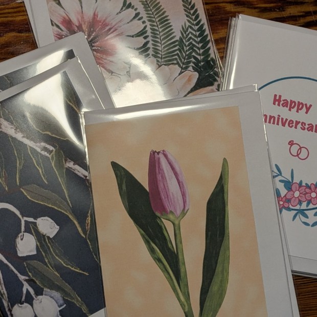 Greeting Cards reorder at Lilypilly Florist - Sandra Burns ART